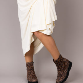 Bottines chaudes et élégantes pour la montagne avec fourrure Maison Via Roma.