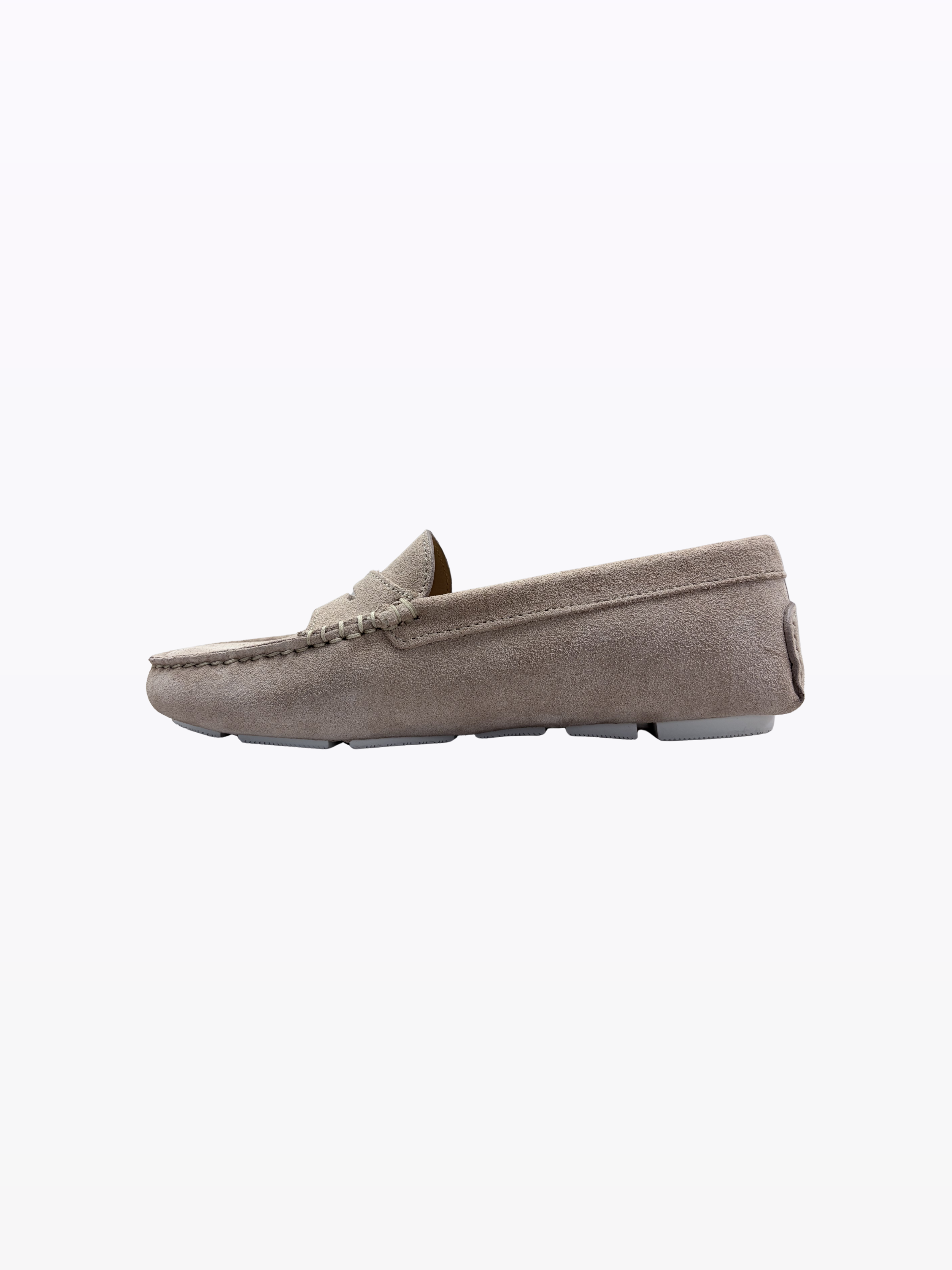 Calvin beige conchiglia suede1