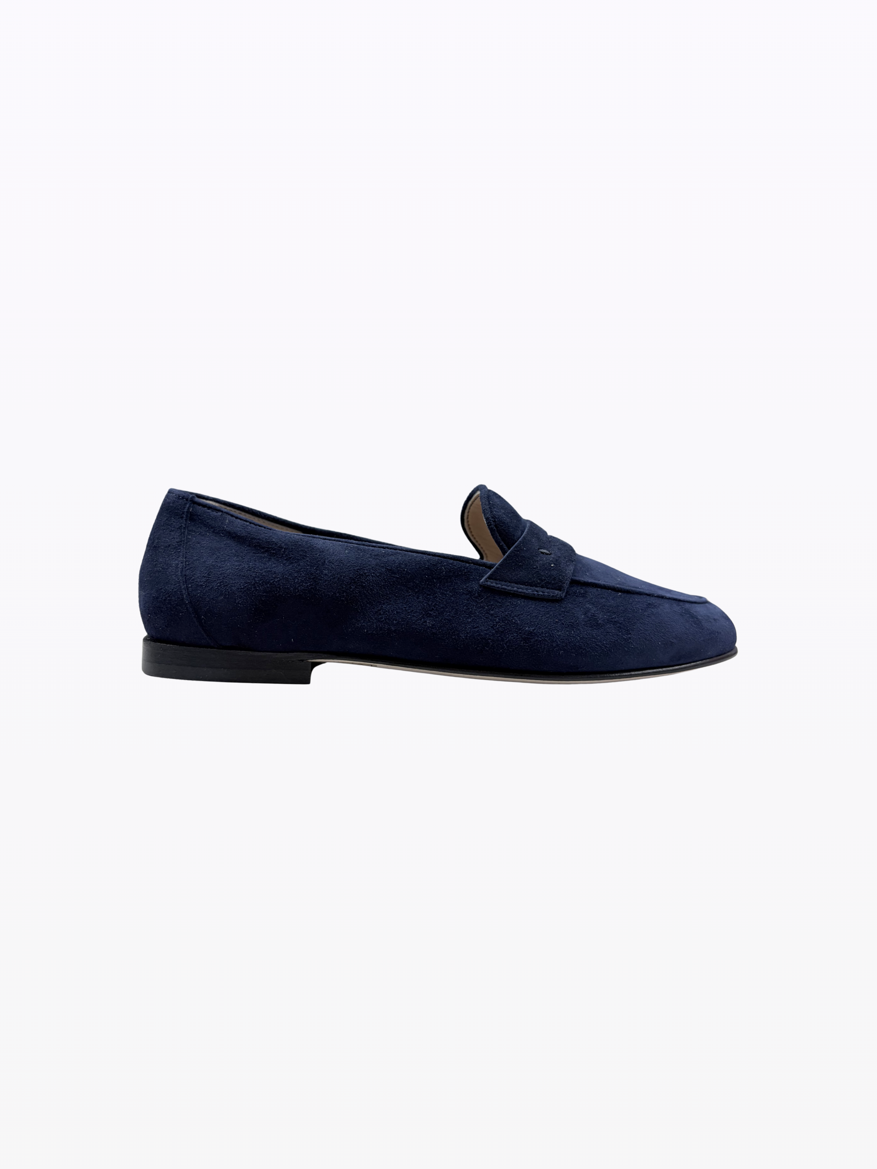 slood navy suede