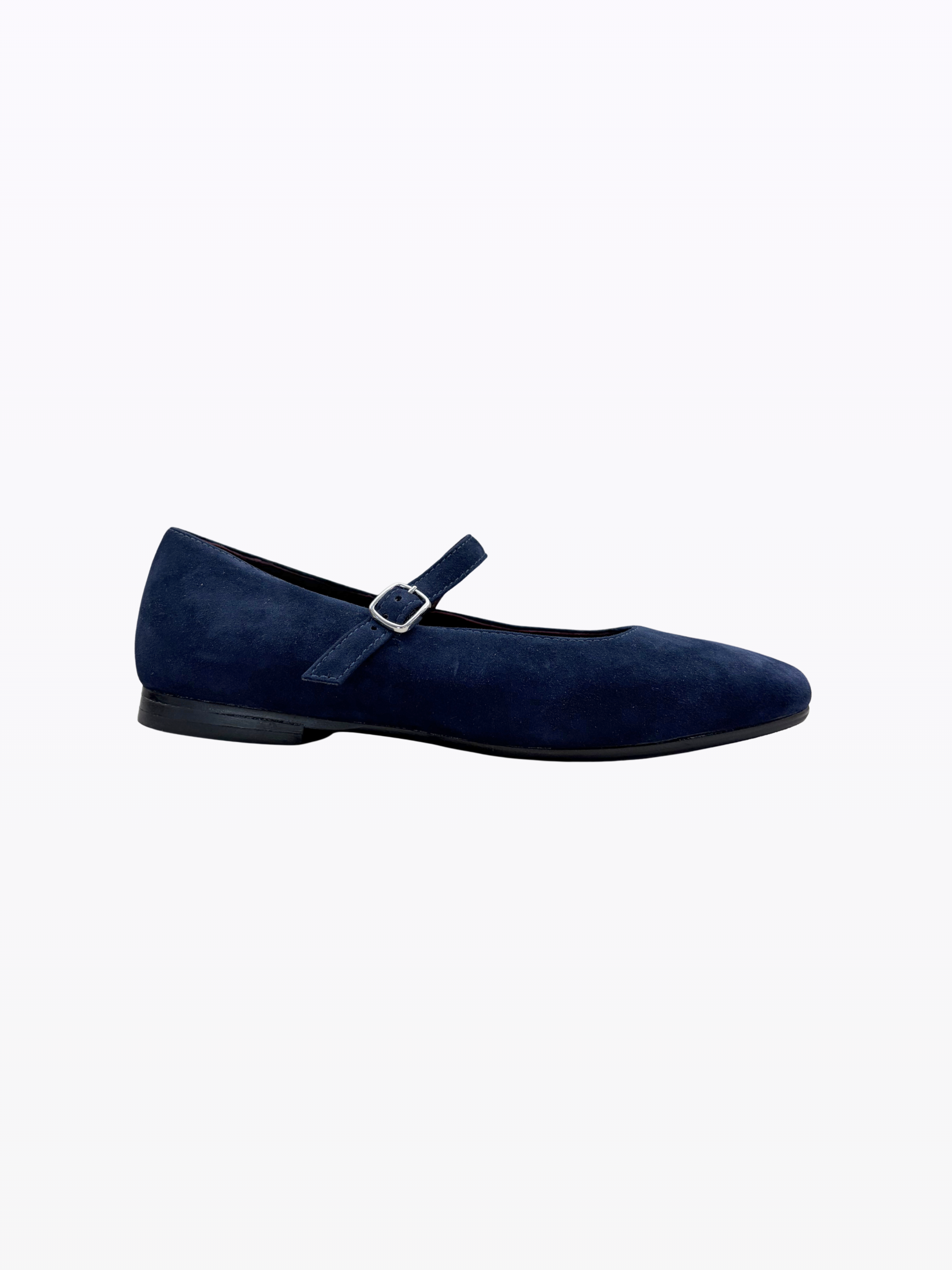 elina navy suede