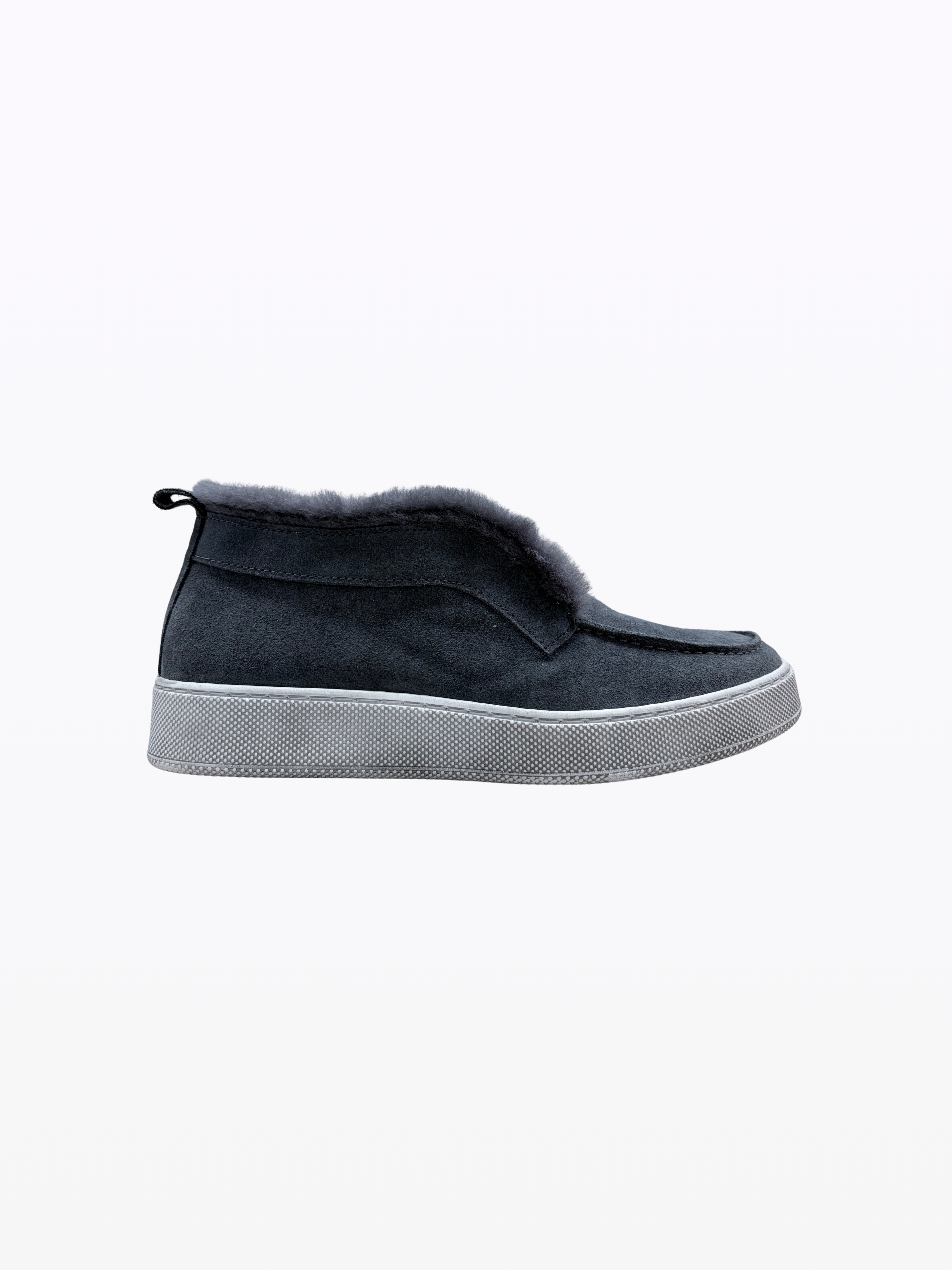aspen grey suede