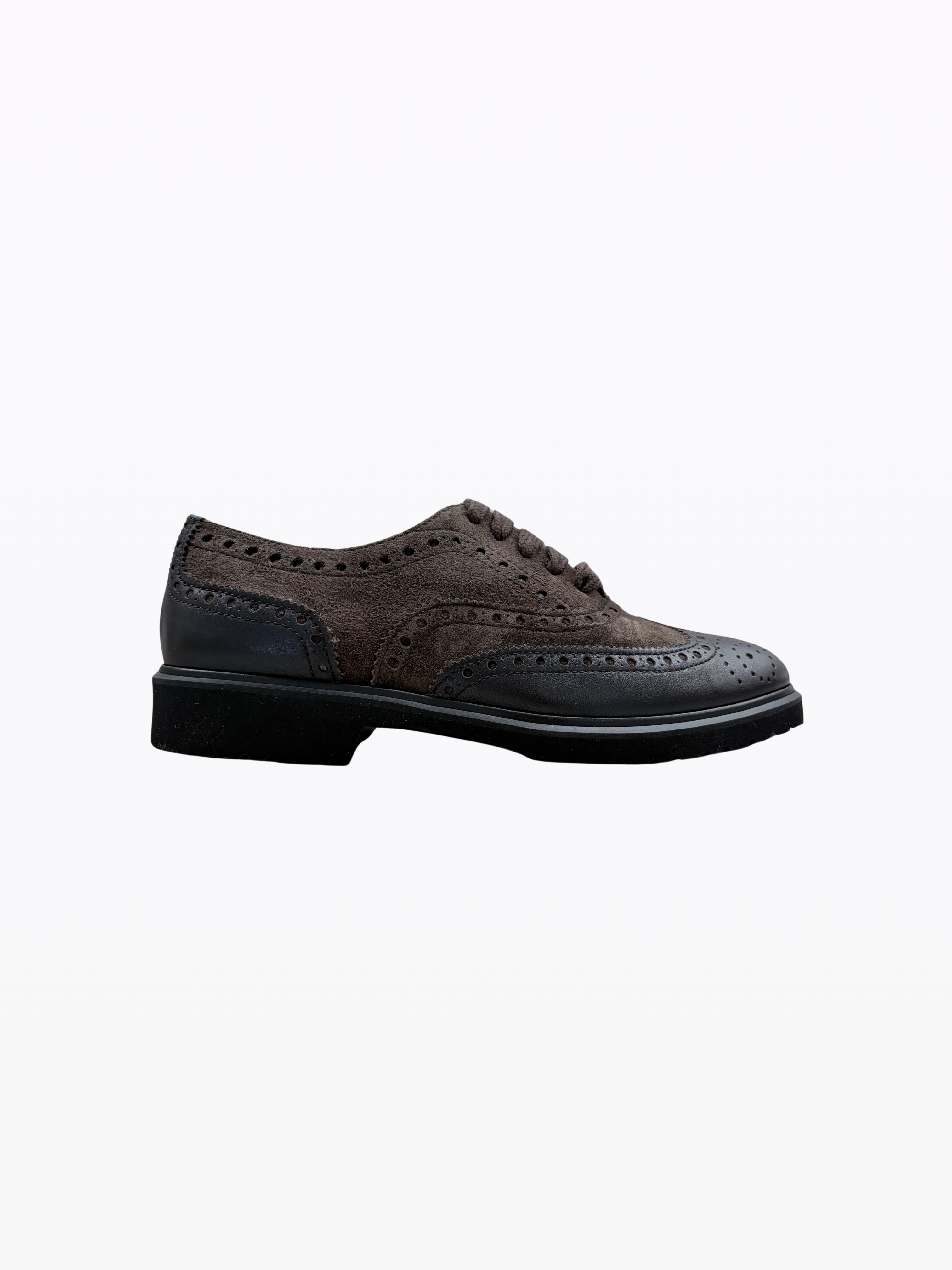 julian brown suede leather