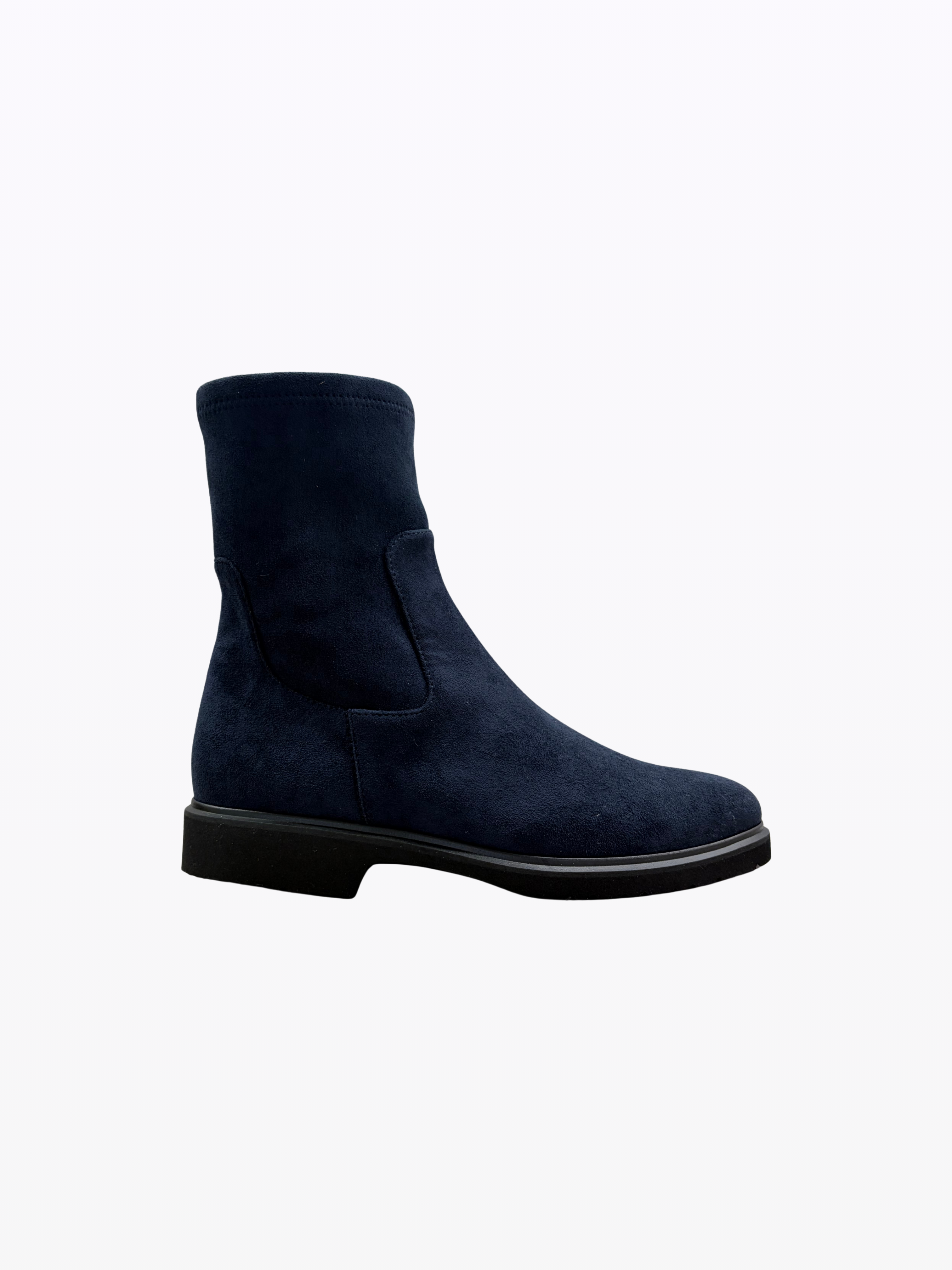 mustang navy suede