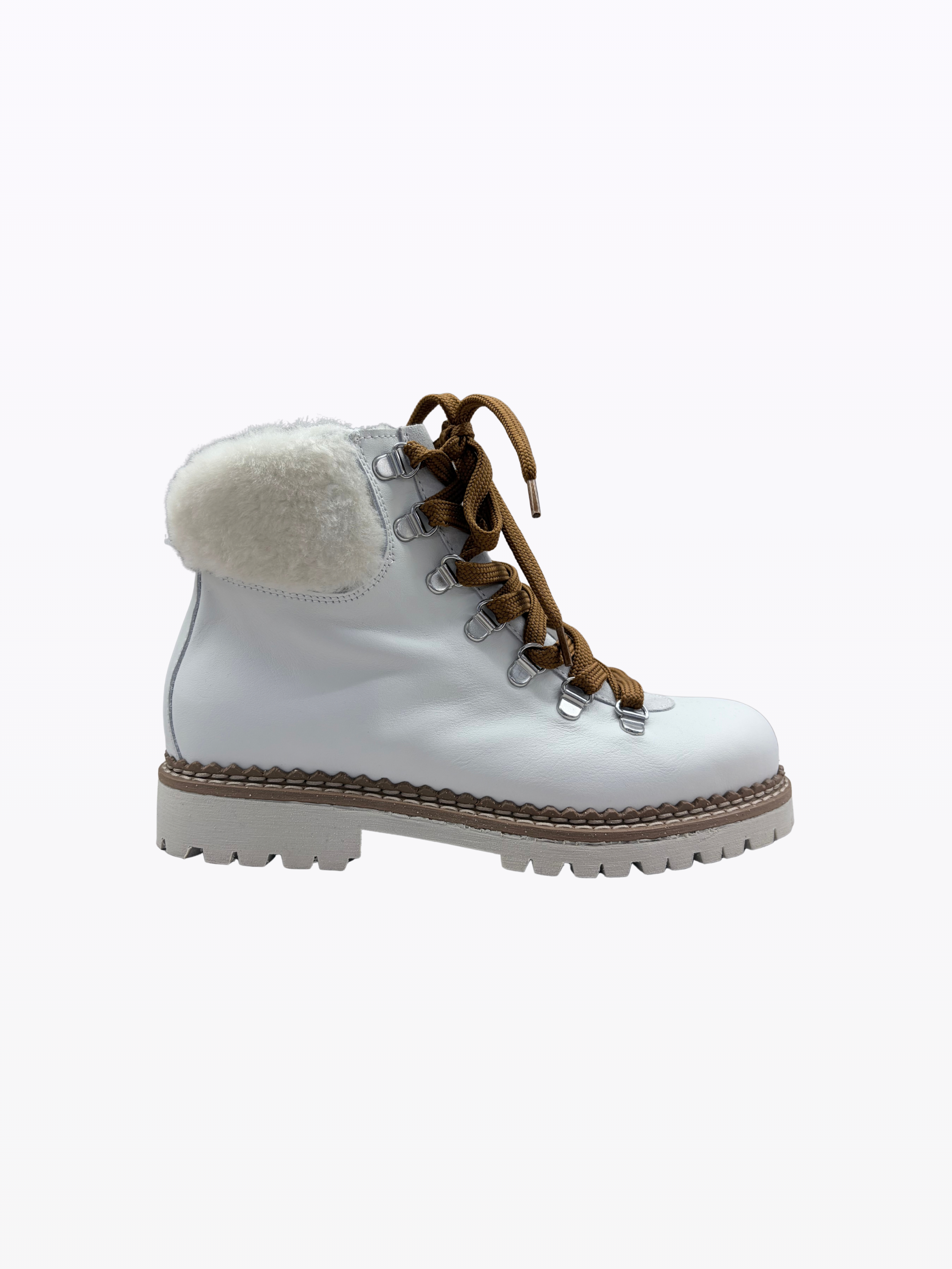 verbier white leather